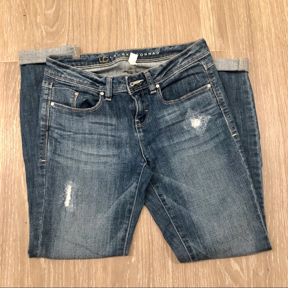 Lauren Conrad distressed jeans